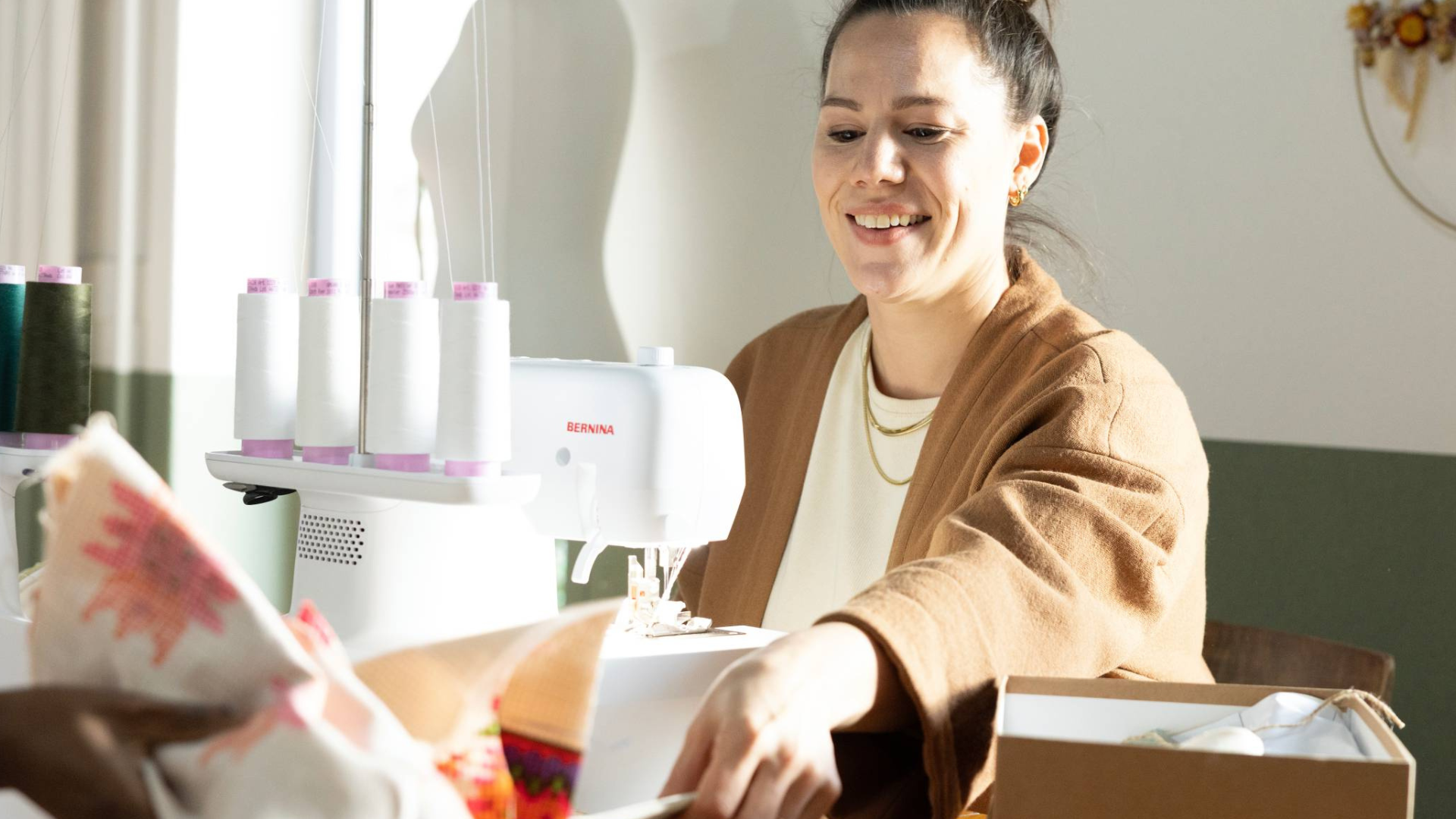Bernina L 650 lockmachine, overlock