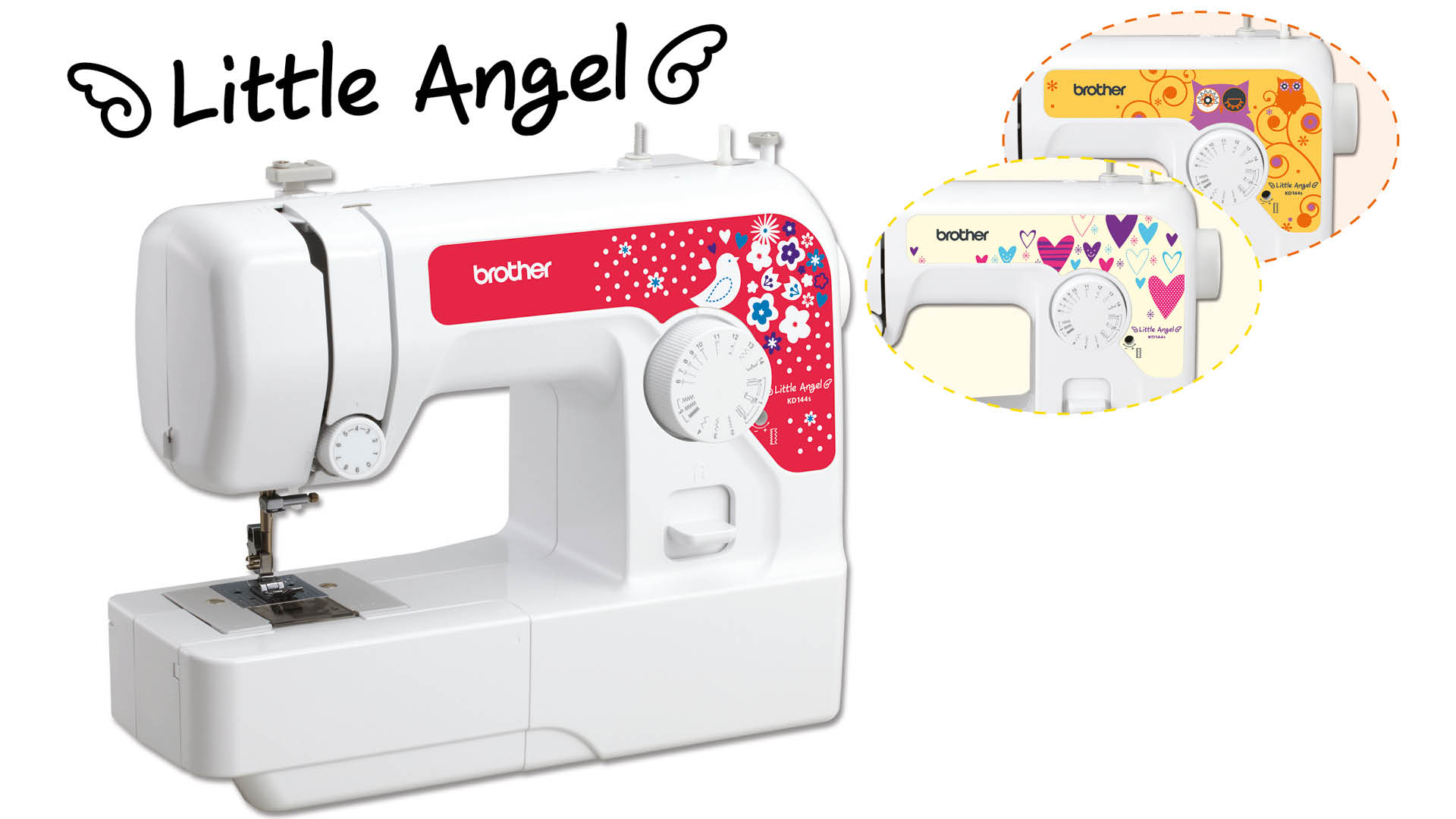 Brother KD144 kindernaaimachine