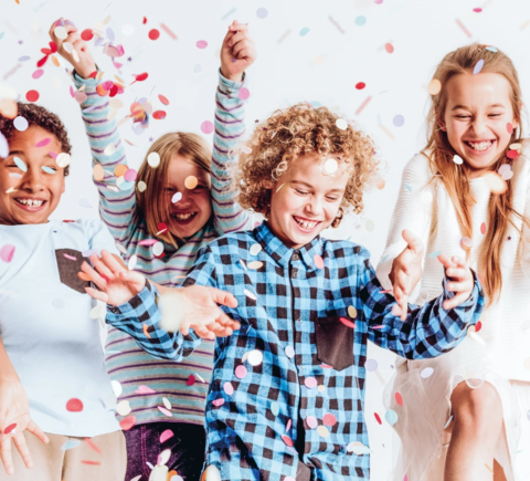 Kids kom naaien