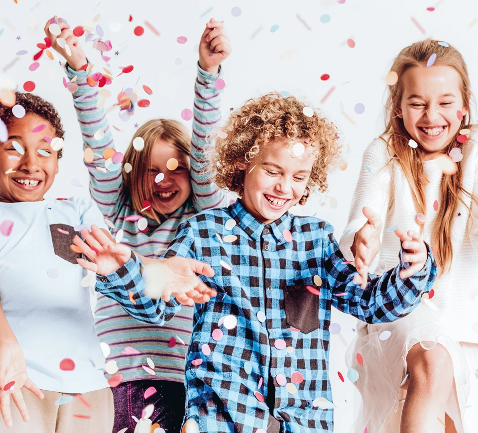 Kids kom naaien