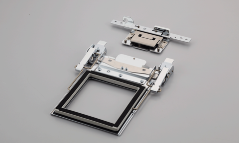 Klemframe M + arm D 100 x 100 mm