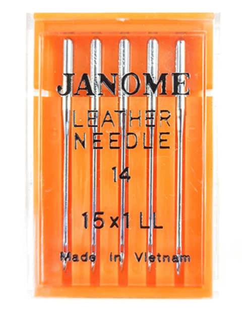 Leer naald dikte 14/90 (5 stuks)