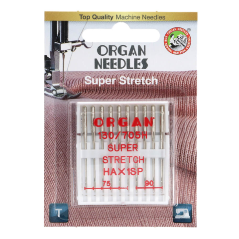 Organ Super stretch 10 st mix 75/11- 90/14 HAx1SP