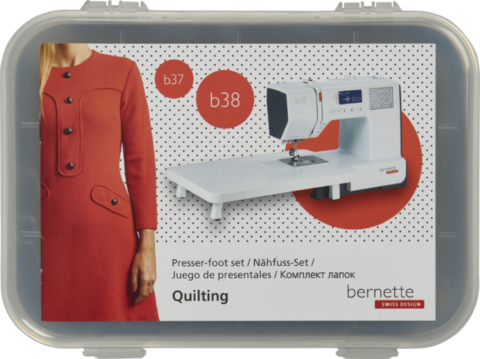 Quiltvoetenset B37 / B38