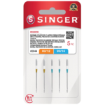 Singer Naaimachinenaald Embroidery MIX 2044 80 | 90 (5 stuks)