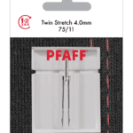 Pfaff Naaimachinenaald Tweelingnaald Stretch | 75 | 4 mm (1 stuk)