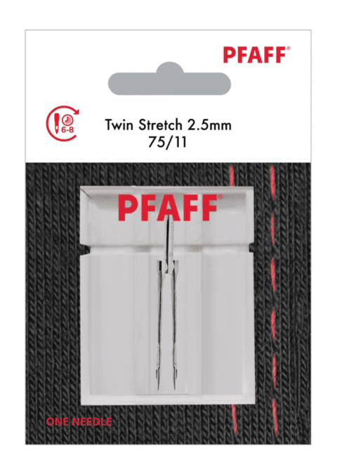 Pfaff Naaimachinenaald Tweelingnaald Stretch | 75 | 2.5 mm (1 stuk)