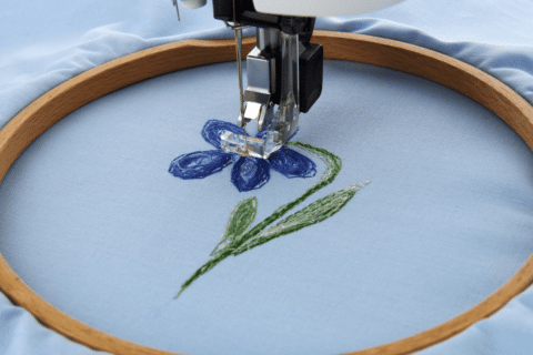Vrije quilt voet / stopvoet