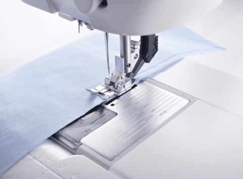 1/4" quilt- en patchworkvoet met IDT