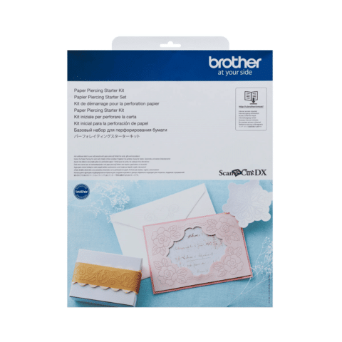ScanNCut SDX paperpiercing start kit