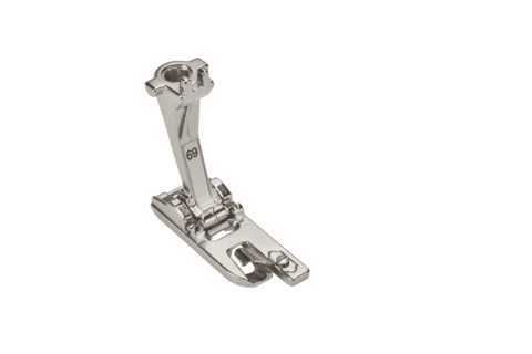 Schelp- en Tricotzoomvoet 4 mm #69
