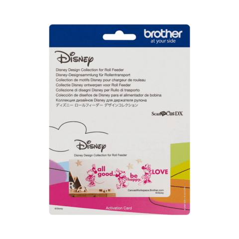 ScanNCut DX Disney Collectie voor de Roll Feeder