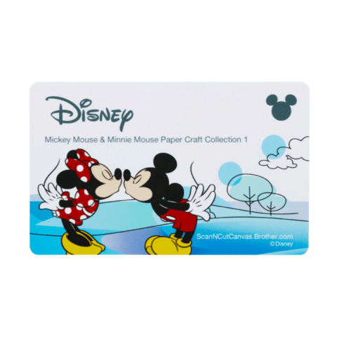 ScanNCut Collectie 1 Disney Mickey and Friends papierpatrooncollectie