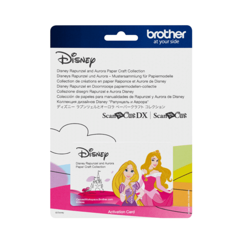 ScanNCut Collectie 8 Rapunzel en Aurora