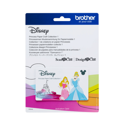 ScanNCut Collectie 2 Prinsessen papiermodellen