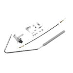 Kniehevel-inbouwset voor Free hand system (FHS)