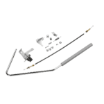Kniehevel-inbouwset voor Free Hand System (FHS)