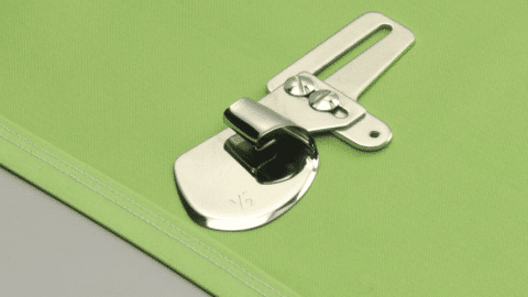 Hulp voor rechte zoomomslag 6 mm