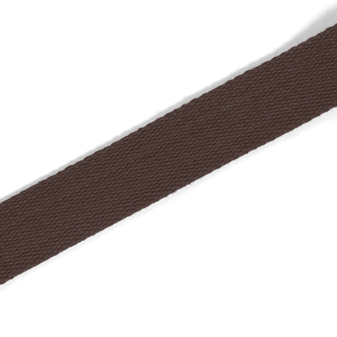 Riem voor tassen 30 mm donkerbruin