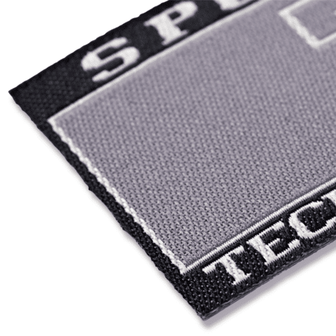 Applicatie Label Sport zwart/grijs
