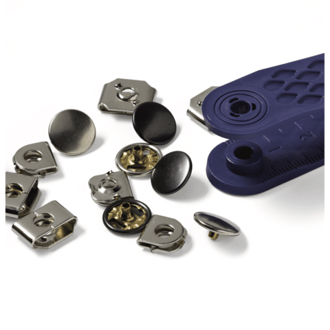 Broekhaken en -staafjes MS 13 mm zilverkleurig/gebronsd