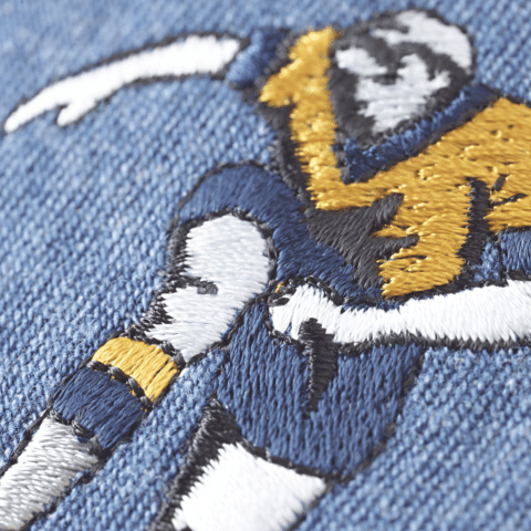 Applicatie Patch rechthoekig Voetbalspeler