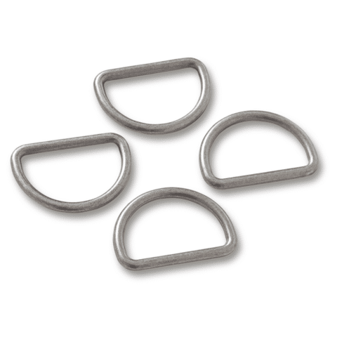 D-Ringen 25 mm oudzilver