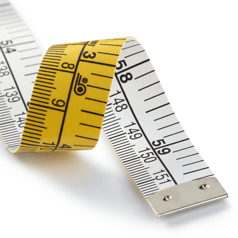 Centimeter Color analoog cm/inch 150 cm (60 inch)