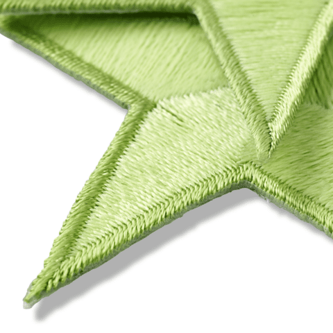 Applicatie GLOW IN THE DARK Sterren groen