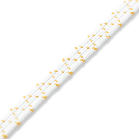 Lingerie-elastiek 3,5 mm wit