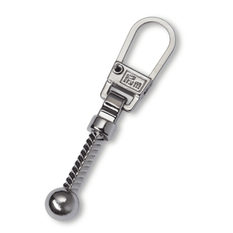 Fashion-Zipper Knots zilverkleurig
