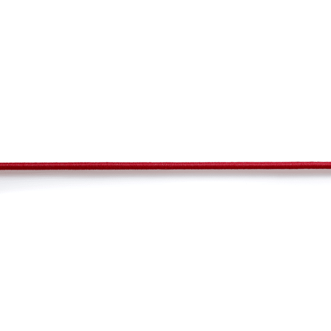 Elastische koord 2,5 mm rood