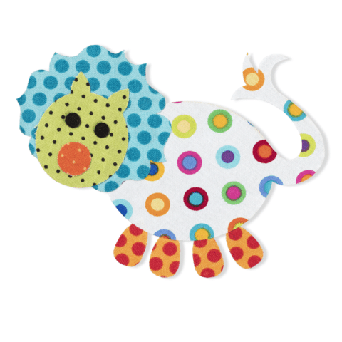Applicatie Puzzle opstrijkbaar leeuw