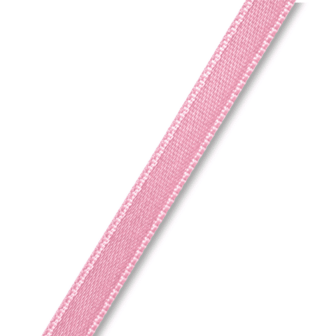 Satijnlint 6 mm roze