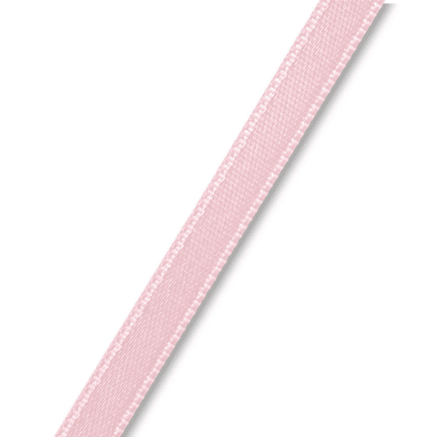 Satijnlint 6 mm lichtroze