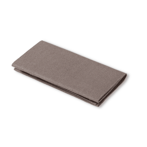 Verstelstuk keper (opstrijkbaar) 12 x 45 cm grijs