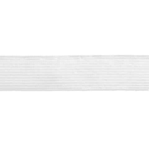 Rimpelelastiek 40 mm wit
