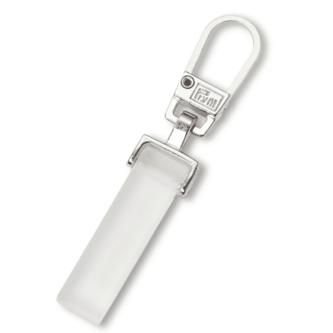 Fashion-Zipper Crystal transparant mat