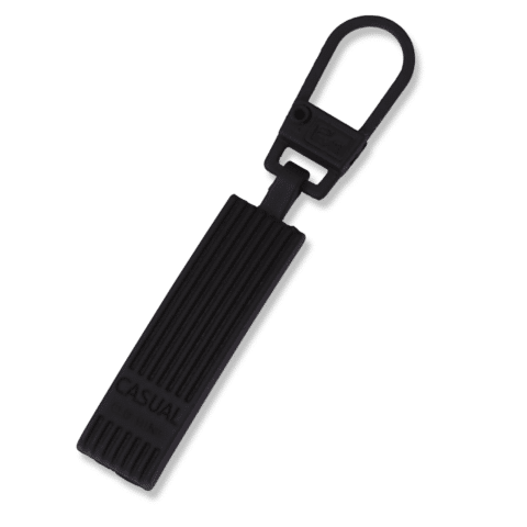 Fashion-Zipper Casual zwart