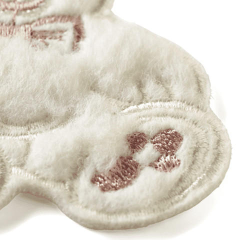 Applicatie Teddybeer groot pluchen beige