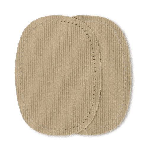 Patches corduroy (opstrijkbaar) 10 x 14 cm beige