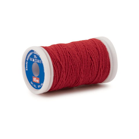 Elastisch naaigaren 0,5 mm rood