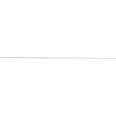 Elastische koord 1,5 mm wit