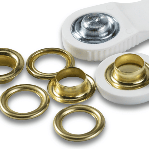 Ringen met schijven MS 11,0 mm goudkleurig