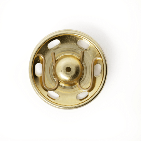 Aannaaidrukknopen MS 21 mm goudkleurig