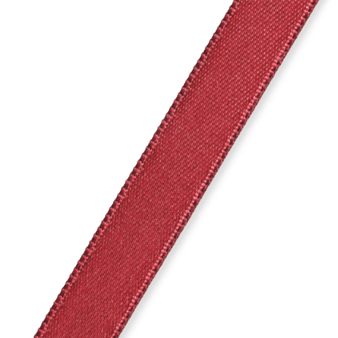 Satijnlint 10 mm donkerrood