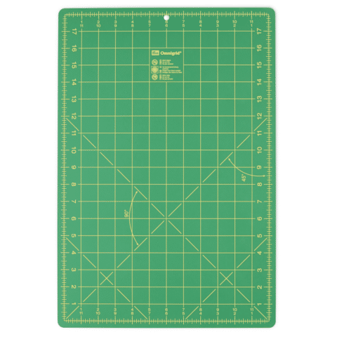 Onderlegger voor rolmessen cm/inch 30 x 45 cm / 11 x 17 inch