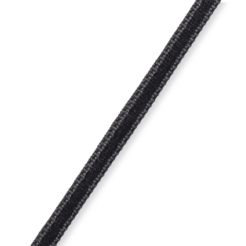 Satijnlint 3 mm zwart