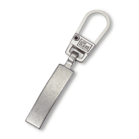 Fashion-Zipper Classic zilverkleurig mat