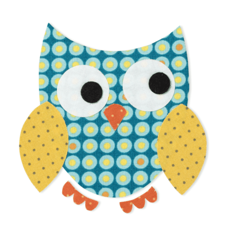 Applicatie Puzzle opstrijkbaar uil